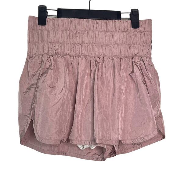 Free People Movement Athletic Shorts Pull On Moonlight Mauve Women's Size Large - Picture 3 of 9